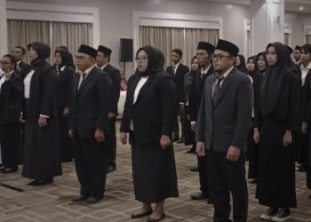 Resmi Di Lantik, 102 Anggota PPS Se-Balikpapan Siap Menjalankan Pilkada 2024