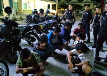 Meresahkan,Pembalap Liar Di Balikpapan Di Amankan