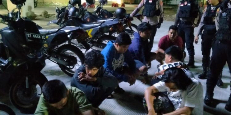 Meresahkan,Pembalap Liar Di Balikpapan Di Amankan