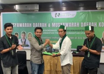 Ashan Putra Pradana Nakhodai HMI Badko Kaltim-Kaltara 2024-2026