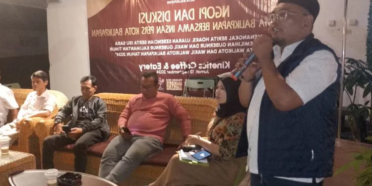 Diskusi Dengan Pers Balikpapan, KPU Ajak Seluruh Elemen Masyarakat Untuk Berantas Hoax Di Pilkada 2024