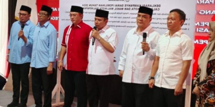 Ambil Nomor Paslon,Ketiga Calon Walikota Dan Wakil Walikota Siap Untuk Pilkada 2024