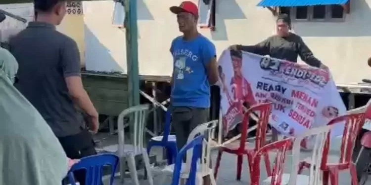Kampanye Paslon Walikota Dan Wakil Walikota Balikpapan, Di Halangi Oknum Tak Bertanggung Jawab