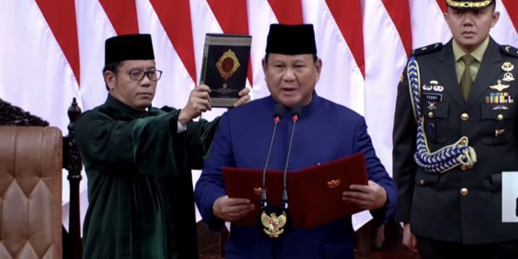 Resmi Di Lantik, Prabowo – Gibran Siap Pimpin Indonesia 5 Tahun Kedepan