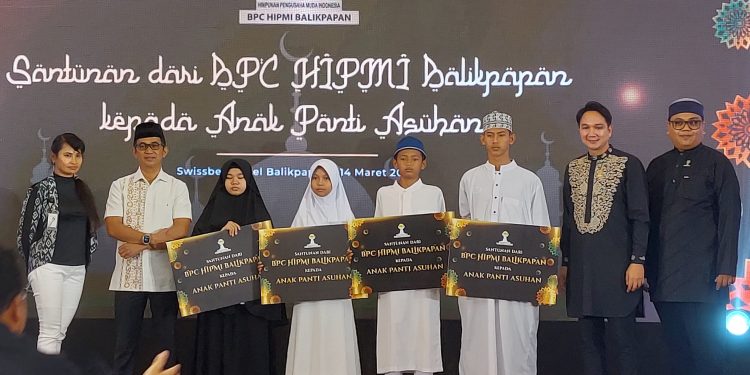 HIPMI Balikpapan Perkuat Sinergi dengan Pemerintah dan OIKN dalam Bukber dan Santunan Anak Yatim