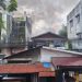 Hanguskan Satu Rumah Dan Toko, Kebakaran Di Balikpapan Berhasil Di Padamkan