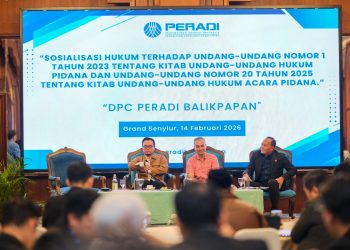 Sinergi Penegak Hukum: PERADI Balikpapan Gelar Rakercab dan Sosialisasi KUHP-KUHAP Baru